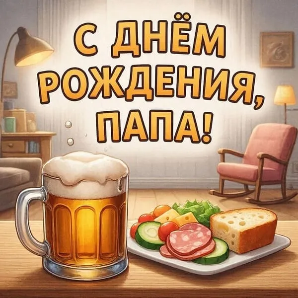 Кружка пива/кофе и закуска на столе — уютный домашний мотив